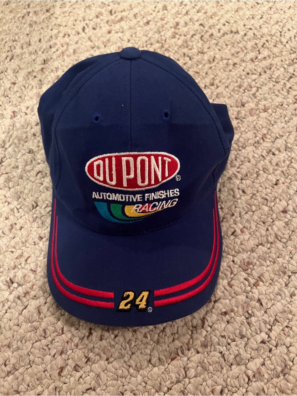 JEFF GORDON #24 DUPONT NASCAR CAP — Chase Authentics
